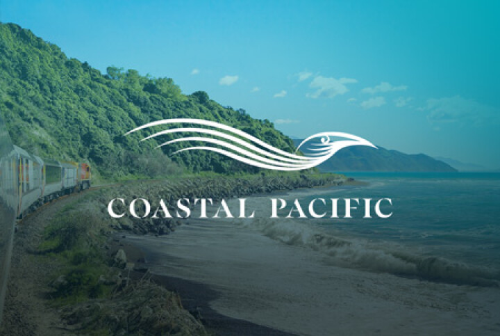 Coastal Pacific Train Logo Tile 450x302