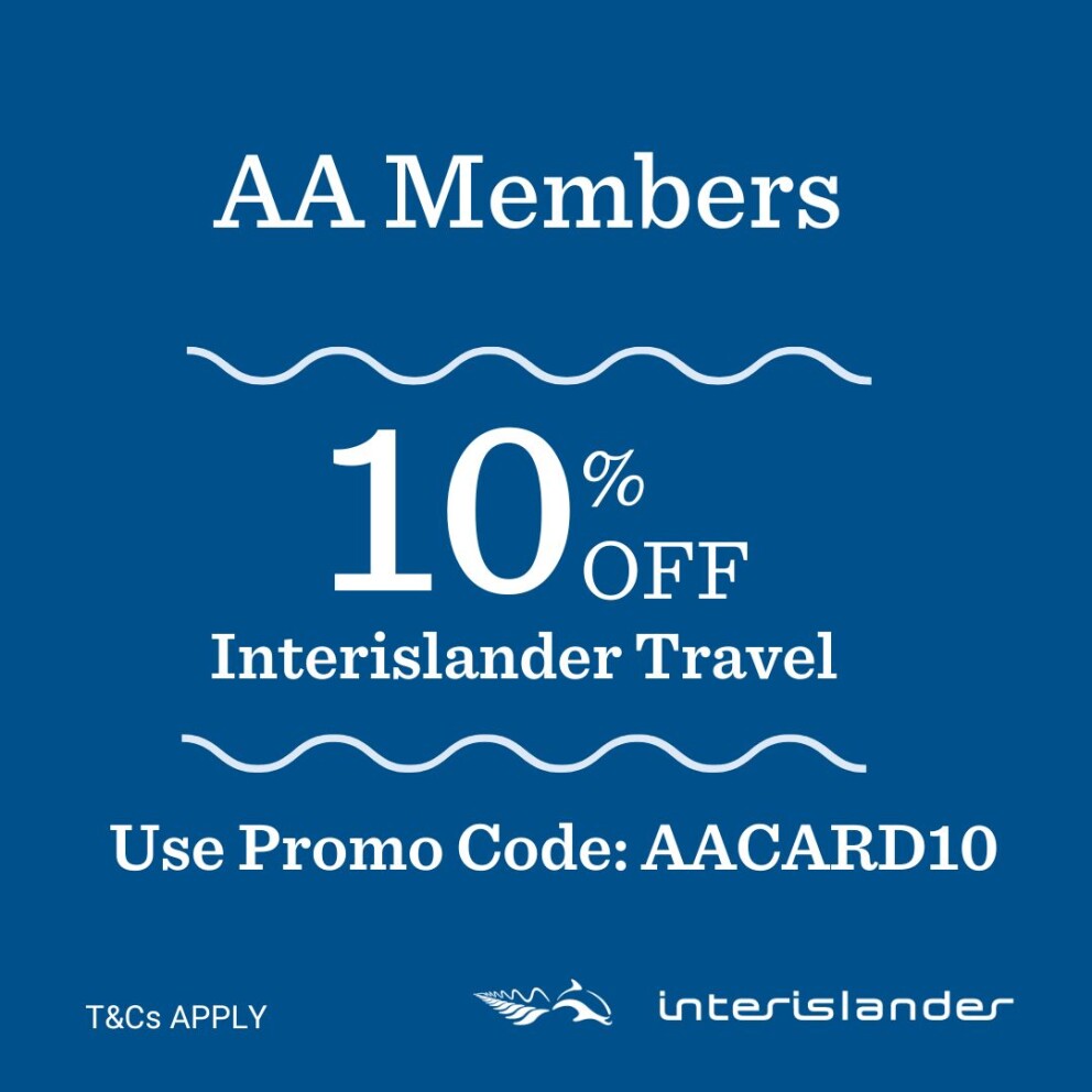 Current Aa Rates AA Member Benefit - Interislander - Cook Strait Ferries