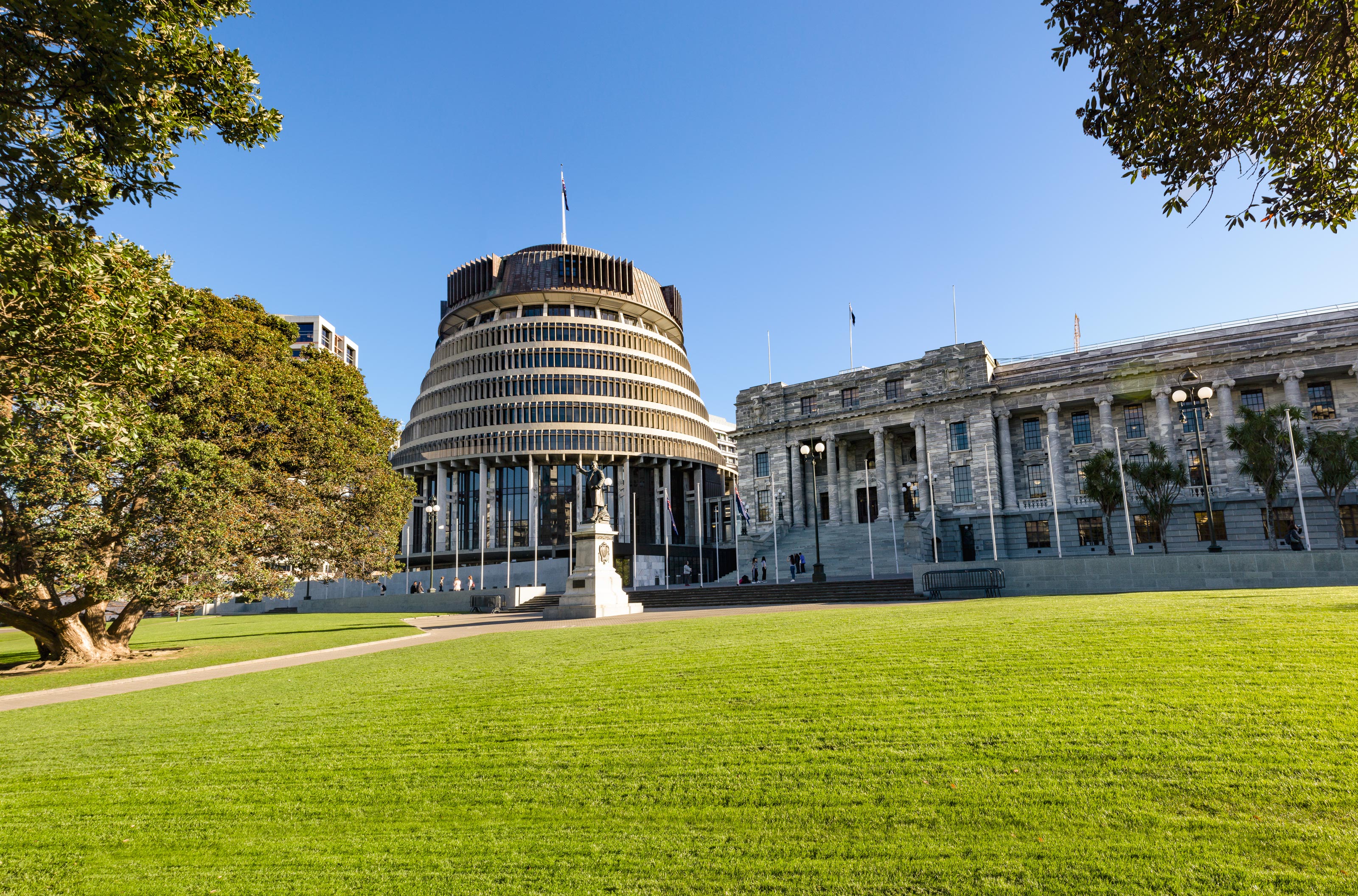 Destinations Wellington Beehive government buildings RH6432