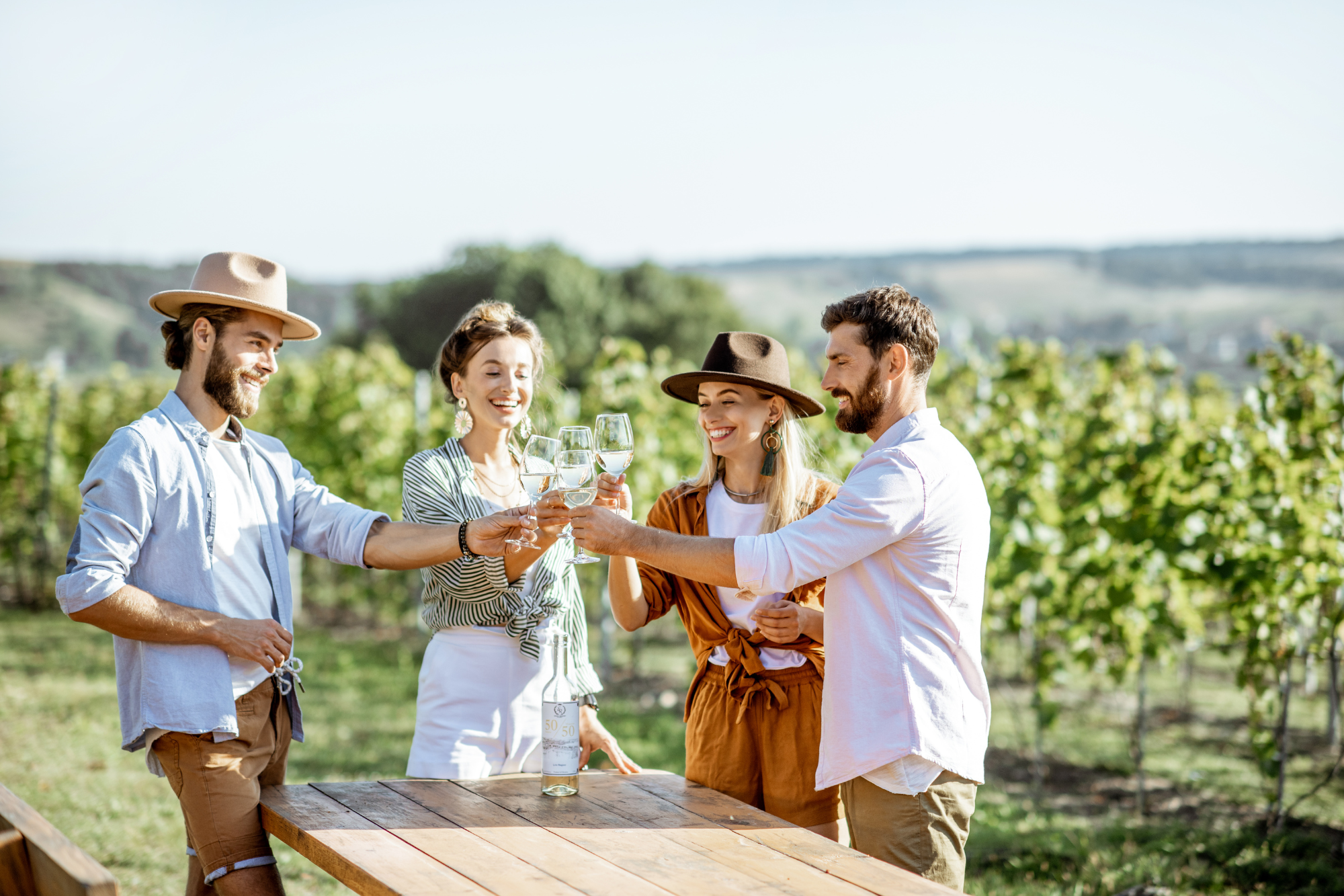 People drinking wine1