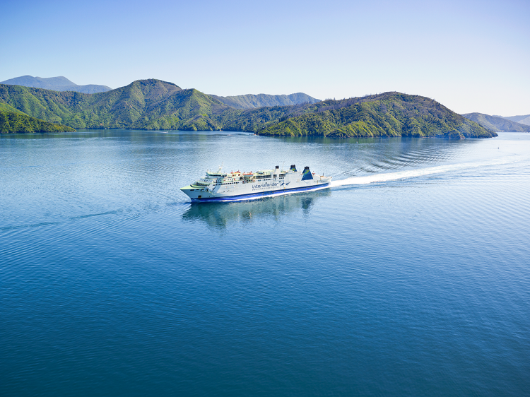 Interislander Aratere Aerial LK 0470