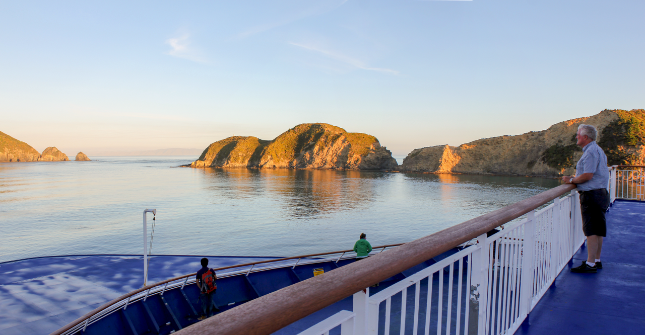 Interislander Aratere Onboard Viewing Gantry RH5866