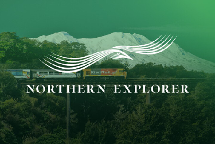 Northern Explorer Train Logo Tile 450x302