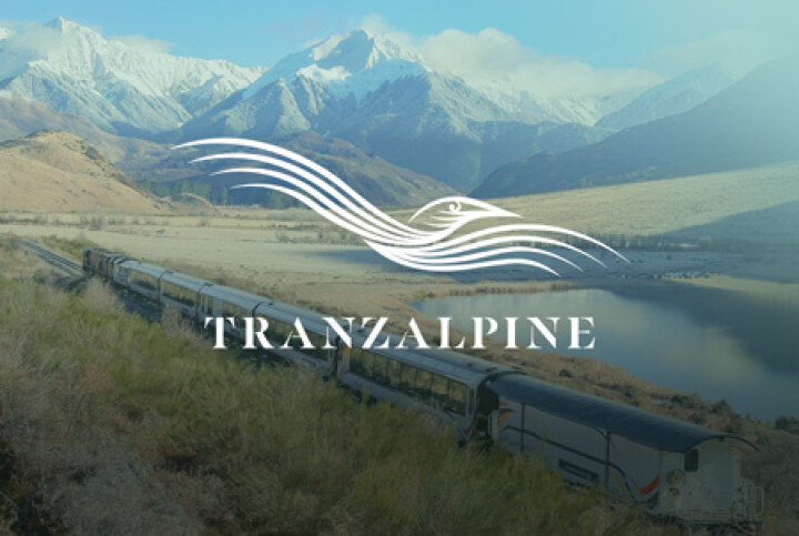 TranzAlpine Train Logo Tile 450x302