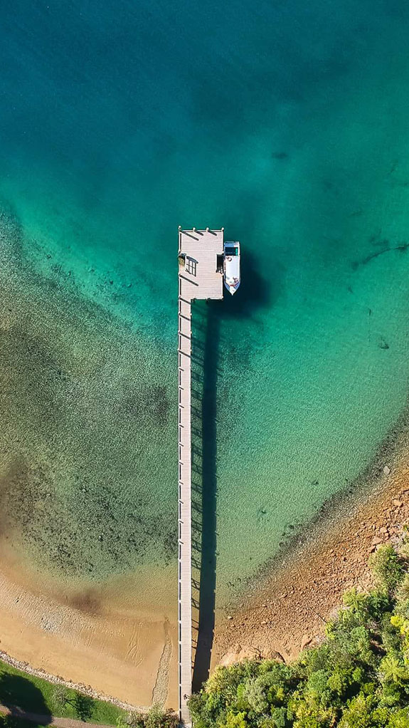 Beachcomber Cruises mailboat in the Sounds - Credit Sam McDonald