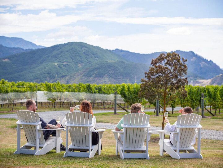 Wine tasting at Bladen Wines