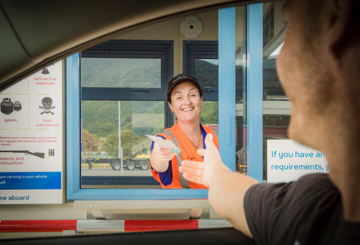 Interislander Picton Vehicle Check in booths 1000x680 2